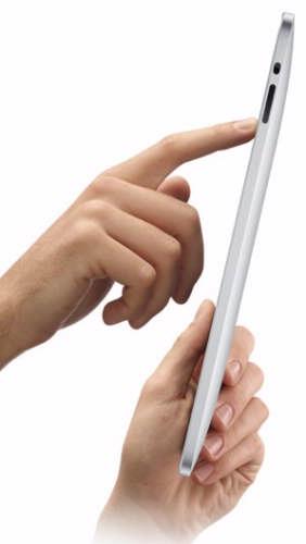 Steve Jobs onthult iPad.