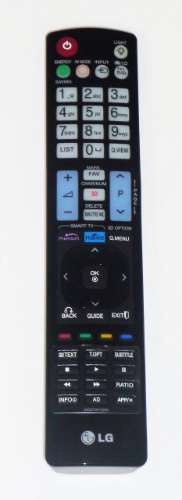 Vooraanzicht remote
