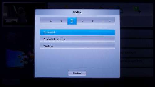manual index