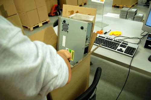 Verpakken van Digicorders